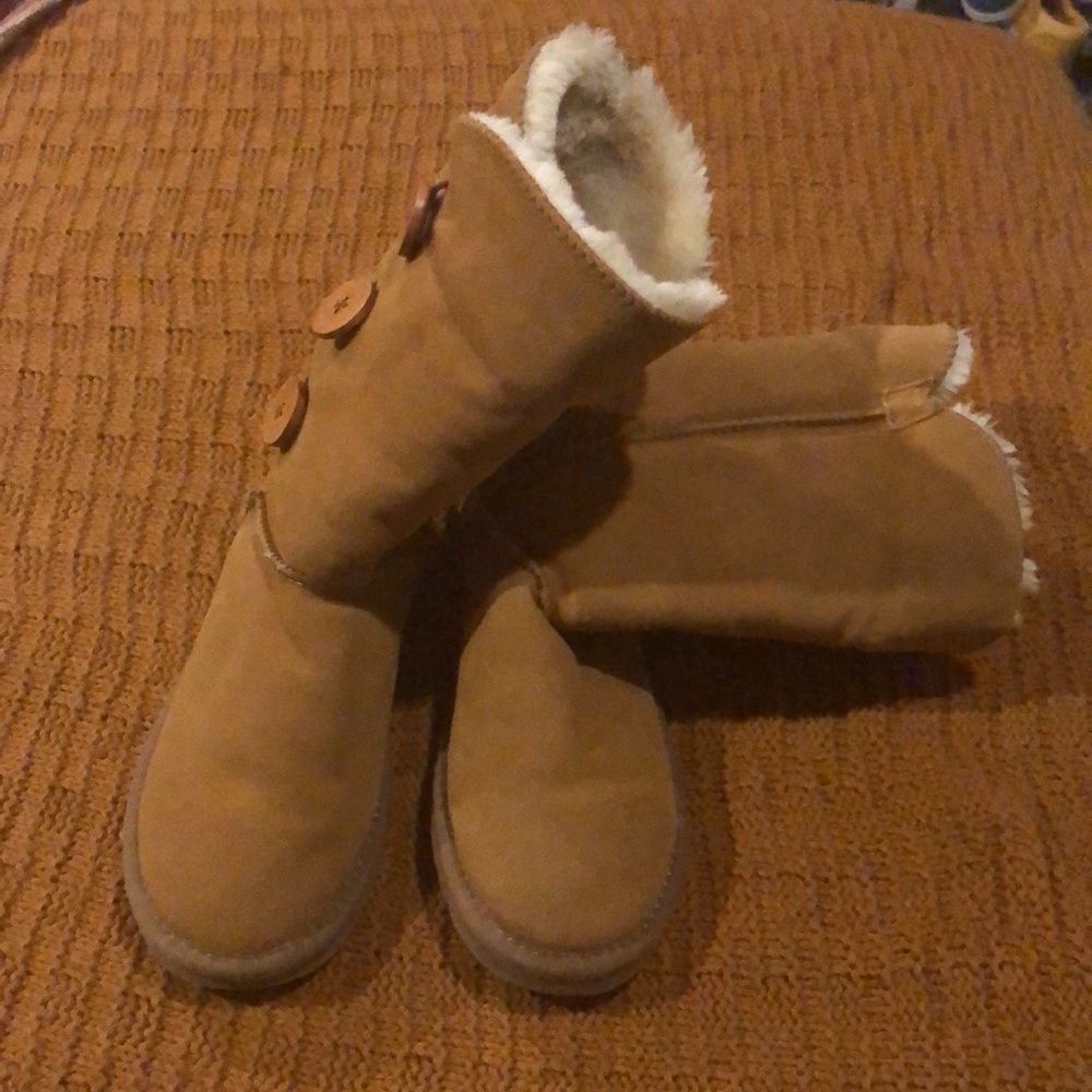 Ugg Chestnut Bailey Boots US 9 EU 40 - Picture 2 of 6